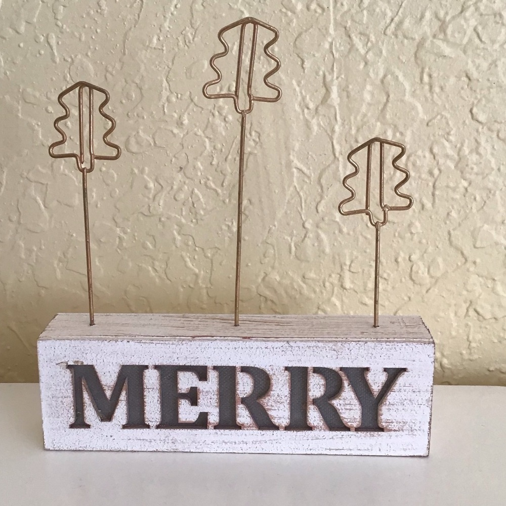 ‘Merry’ picture holder